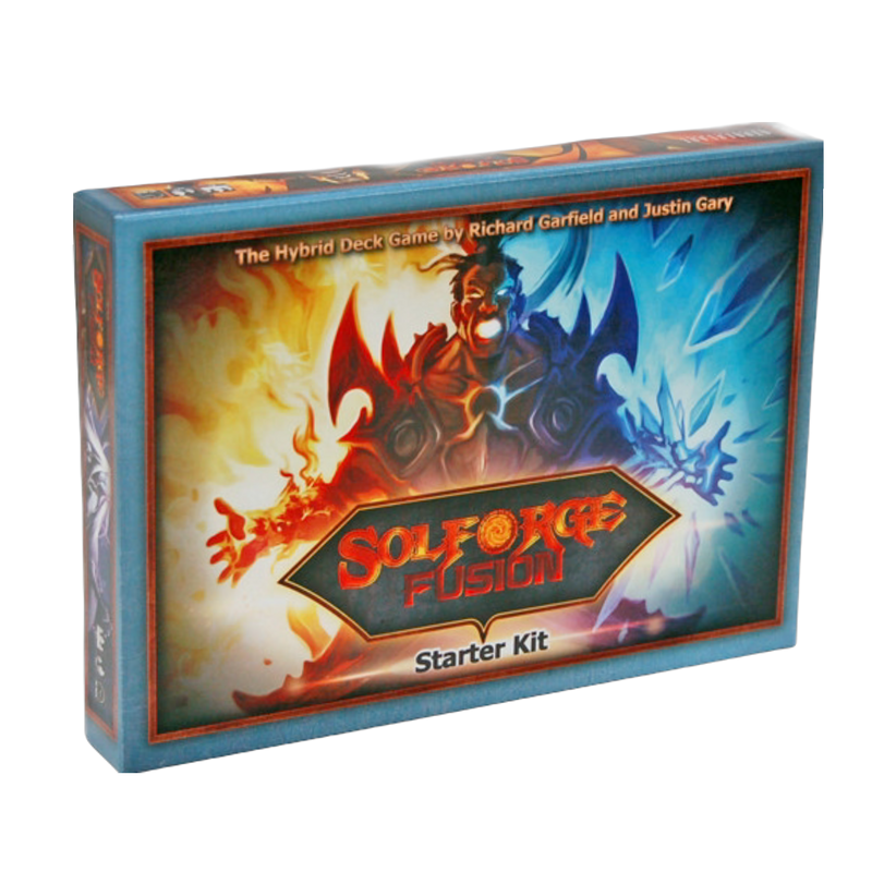 Buy new Solforge Fusion Starter Kit, strategy card game for beginners, colorful design, includes exclusive cards