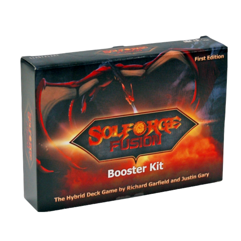 Buy latest Solforge Fusion Booster Kit | New, featuring exclusive cards in vibrant colors, perfect for collectors and gamers.