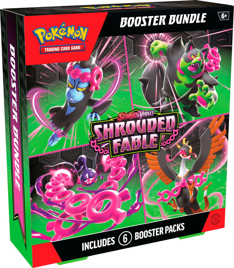 New Shrouded Fable Booster Bundle Pokemon pack featuring exclusive cards, vibrant artwork, and collector's items