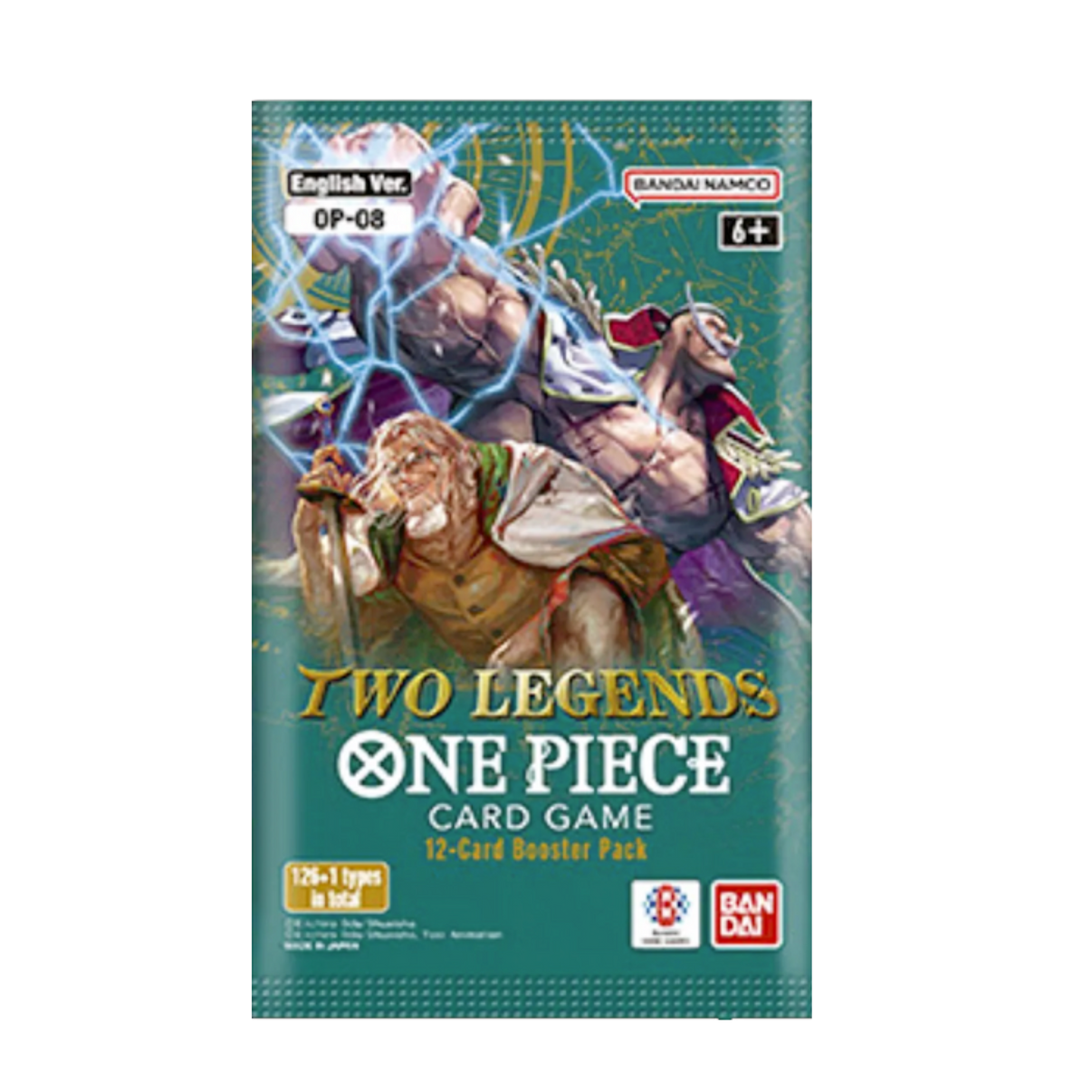 New One Piece Two Legends Booster Pack, collectible card game, sealed and rare edition