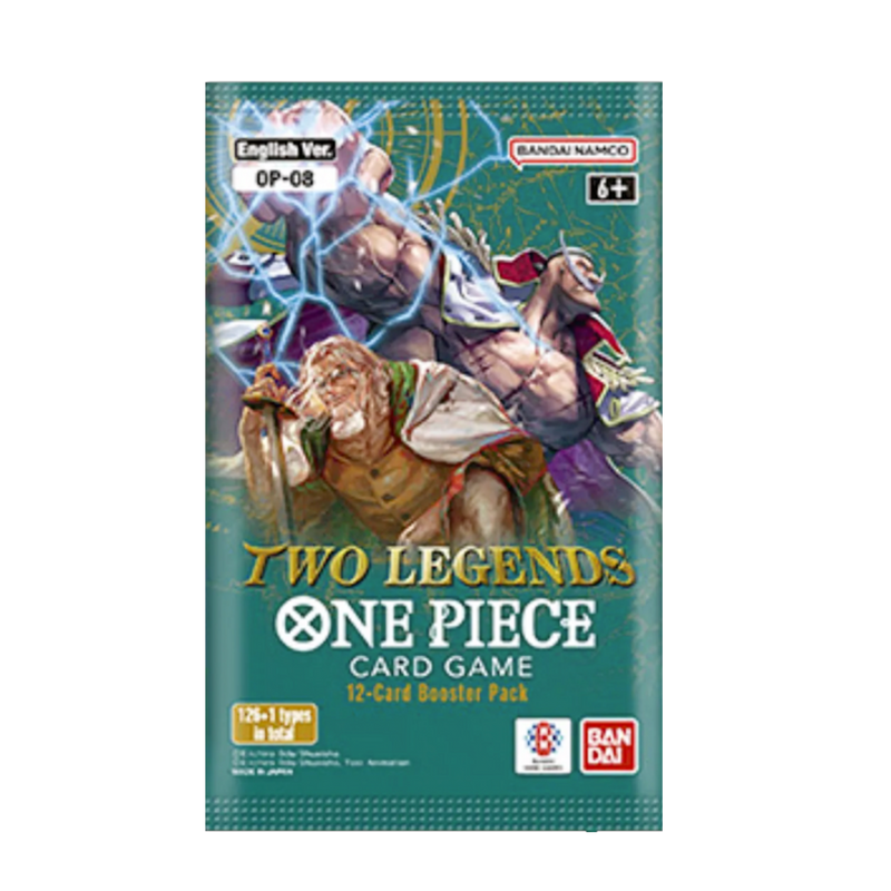 New One Piece Two Legends Booster Pack, collectible card game, sealed and rare edition