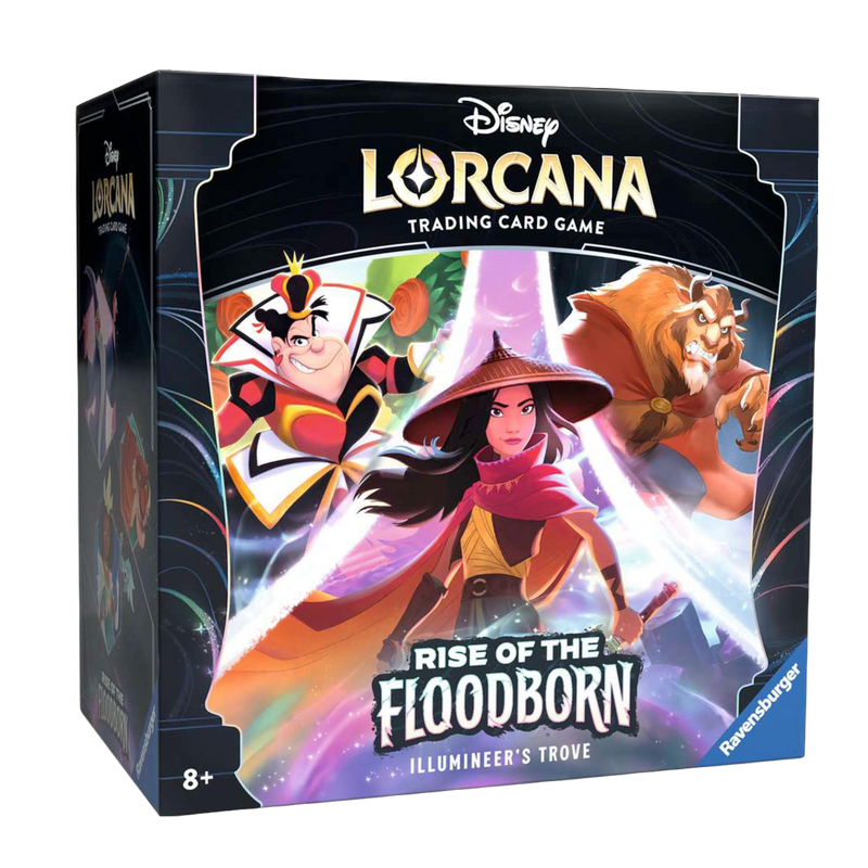 New Lorcana Rise of the Floodborn Illumineer’s Trove collector's set, exclusive fantasy artwork edition
