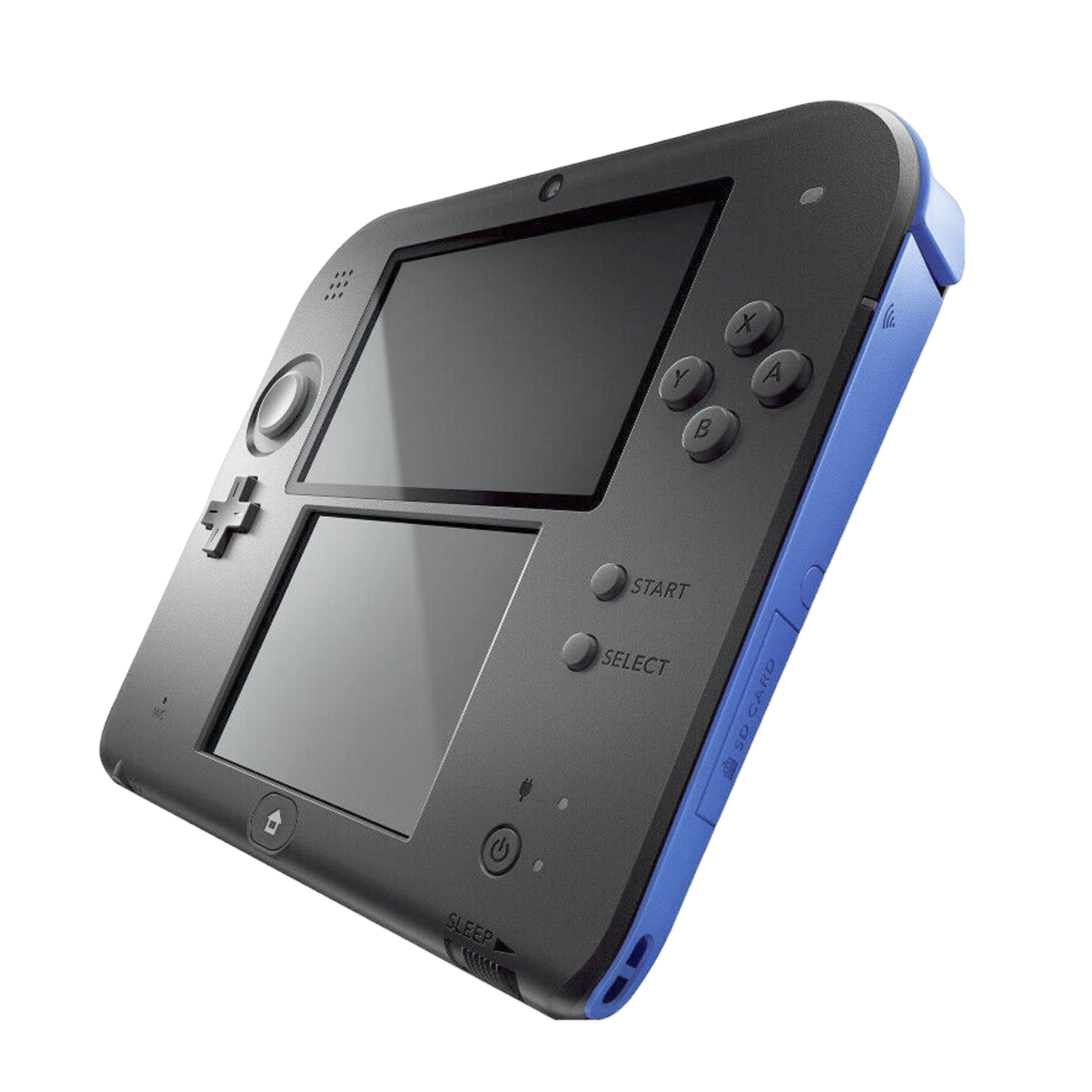 Buy used Nintendo 2DS Console in Electric Blue, refurbished handheld gaming system with stylus and charger