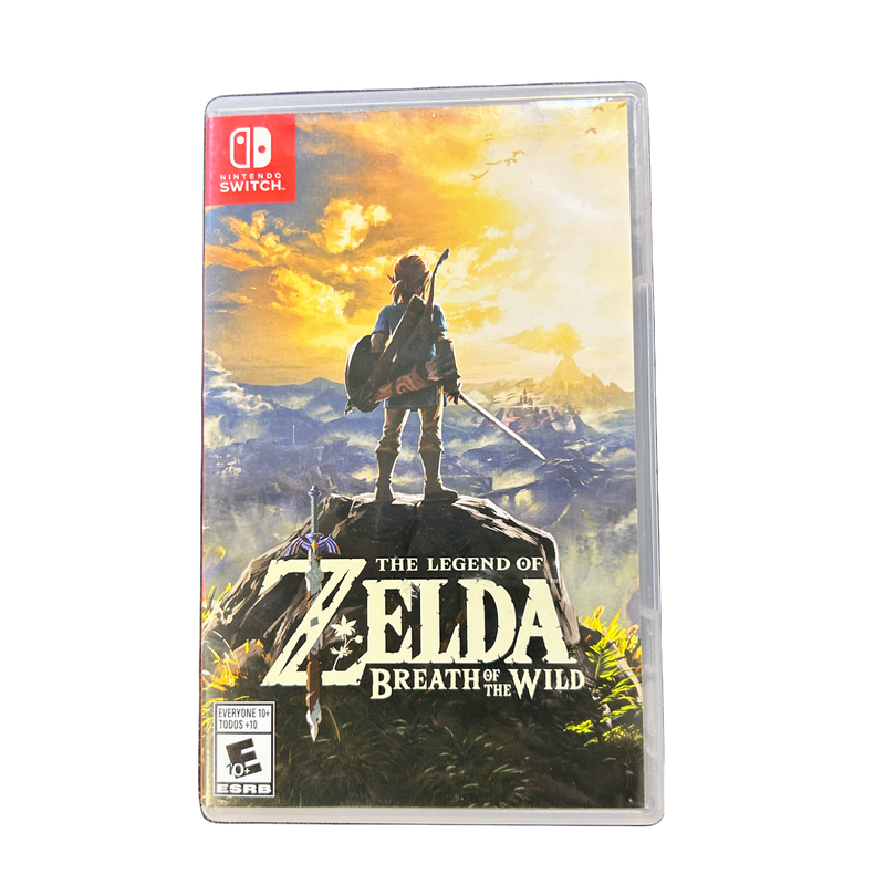Buy Legend of Zelda: Breath of the Wild for Switch, used condition, adventure game with stunning graphics