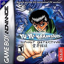 Yu-Yu Hakusho Spirit Detective GBA game cartridge, classic anime RPG for Game Boy Advance, collectible edition