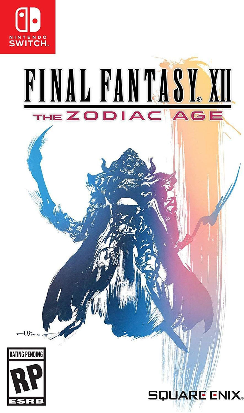 Final Fantasy XII The Zodiac Age Switch edition, fantasy RPG game for Nintendo, immersive storyline & HD graphics