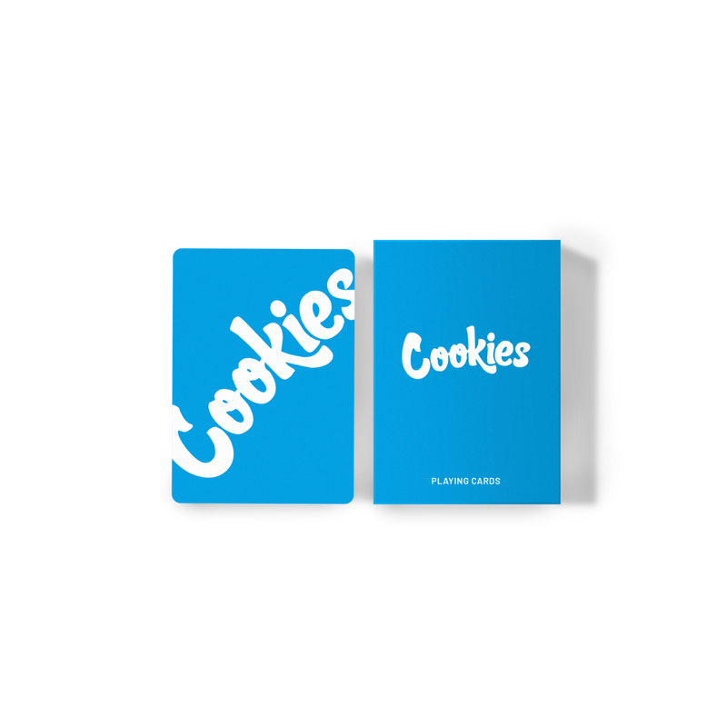 Buy new Cookies Playing Cards, collector's edition in sleek black design, perfect for poker night enthusiasts
