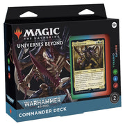 Buy new Universes Beyond Warhammer Single Commander Deck MTG, featuring exclusive artwork & strategy guide, ideal for coll...
