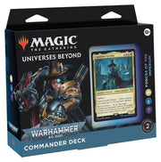 Buy new Universes Beyond Warhammer Single Commander Deck MTG, featuring exclusive artwork & strategy guide, for collectors...
