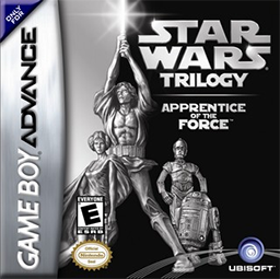 Star Wars Trilogy: Apprentice of the Force GBA game cartridge, vintage collectible, action-packed adventure