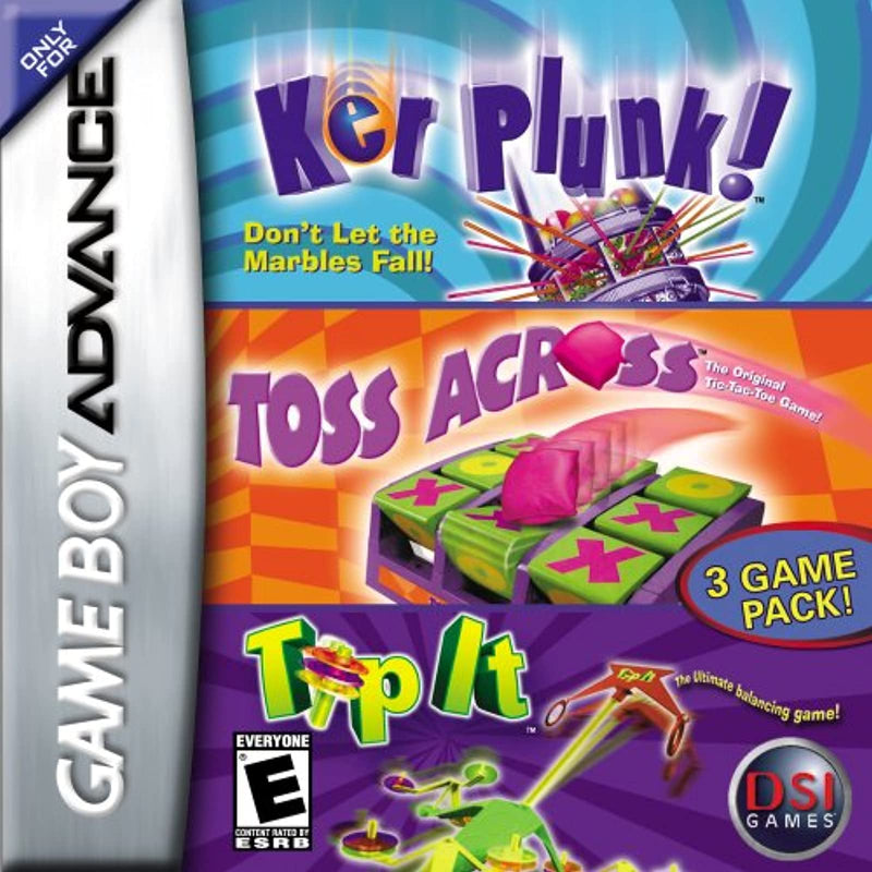 Kerplunk! Tip It Toss Across | GBA classic family board game, colorful design, interactive play set