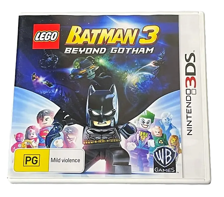 Lego Batman 3 | 3DS game cartridge featuring action-packed superhero adventure for kids
