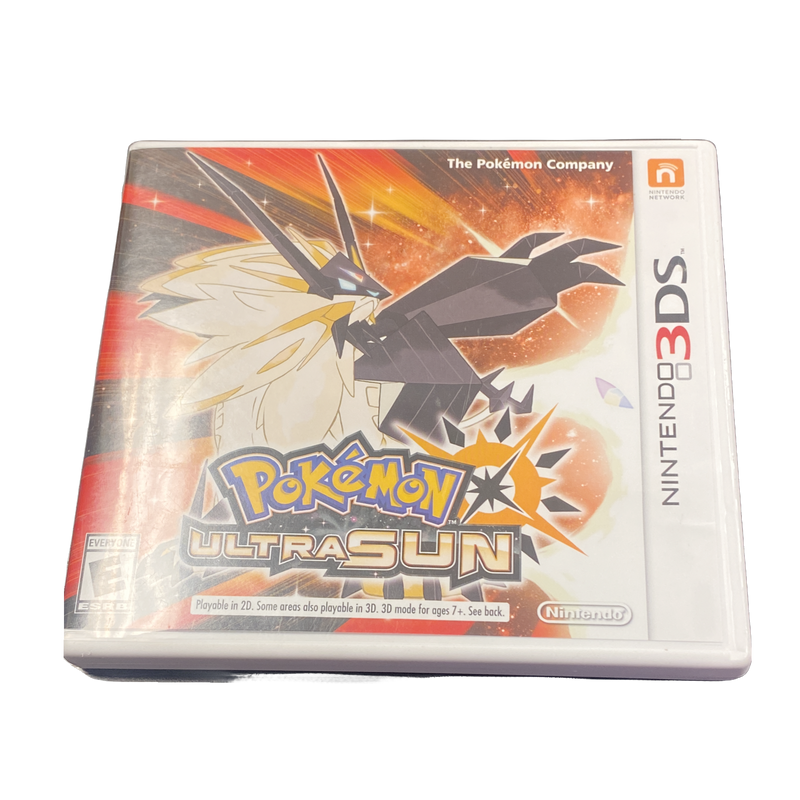 Buy Pokemon Ultra Sun for 3DS, featuring exclusive legendary Pokemon, adventure RPG, family-friendly gaming