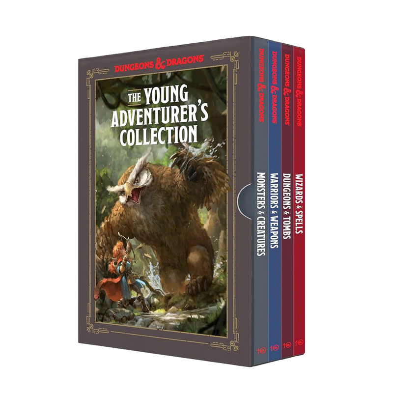 D&D Young Adventurer’s Guide Collection Box Set 1 | D&D, illustrated hardcover, fantasy role-playing game books for beginn...