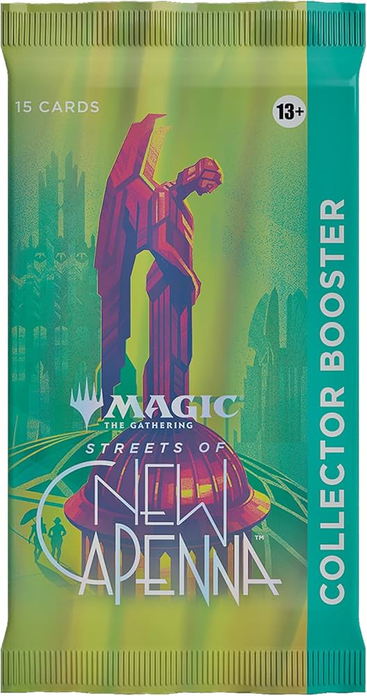 Buy Streets of New Capenna Booster Pack Collector New for rare MTG cards, exclusive foil designs, and premium gameplay exp...
