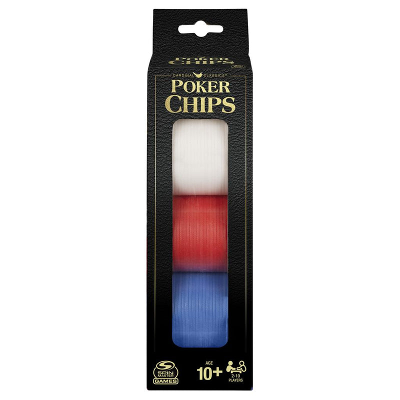 Buy now Cardinal Classics Poker Set | New, professional quality, black and silver case, 300 chip set, ideal for game night