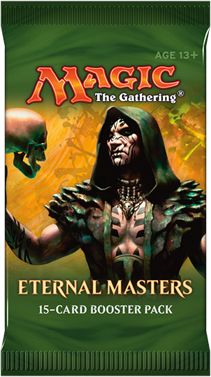 Buy new Eternal Masters Booster Pack for Magic the Gathering, featuring rare vintage cards, sealed pack
