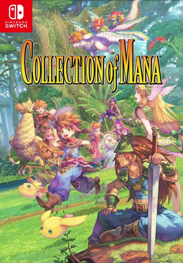 Buy Collection of Mana | Switch, classic RPG trilogy for Nintendo, vibrant box art, perfect gift for gamers