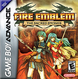 Fire Emblem the Sacred Stones GBA game cartridge, classic strategy RPG for Nintendo Gameboy Advance collectors edition