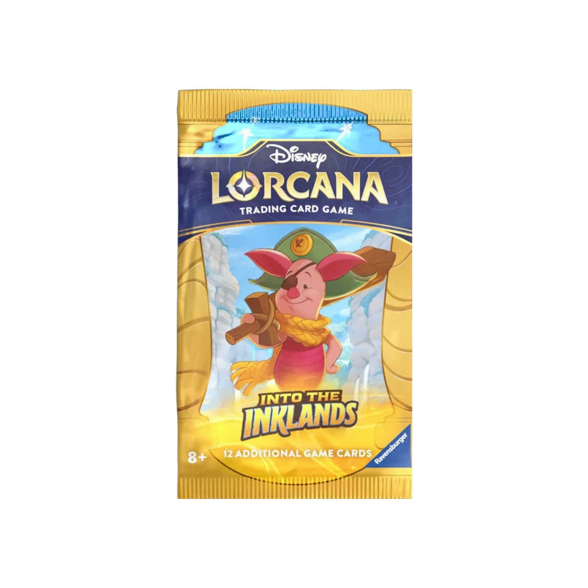 New Lorcana Into the Inklands Booster Pack featuring exclusive collectible cards, vibrant artwork, and rare finds