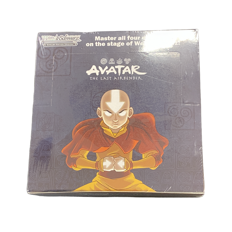 New Avatar: the Last Airbender Booster Box by Weiss Schwarz, sealed collectible card game pack, vibrant artwork