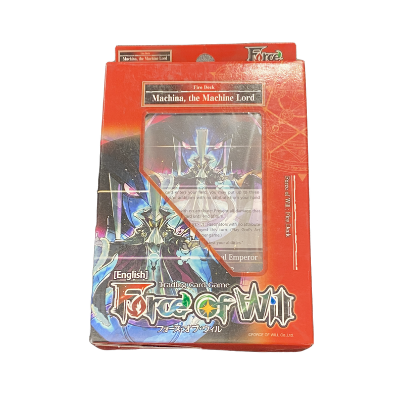 New Force of Will Starter Decks, exclusive collectible card game, latest edition, sealed pack