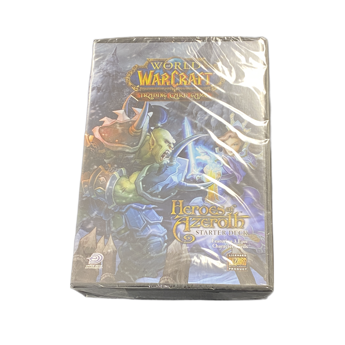 World of Warcraft TCG Heroes of Azeroth Starter Set, new collectible card game pack, fantasy artwork