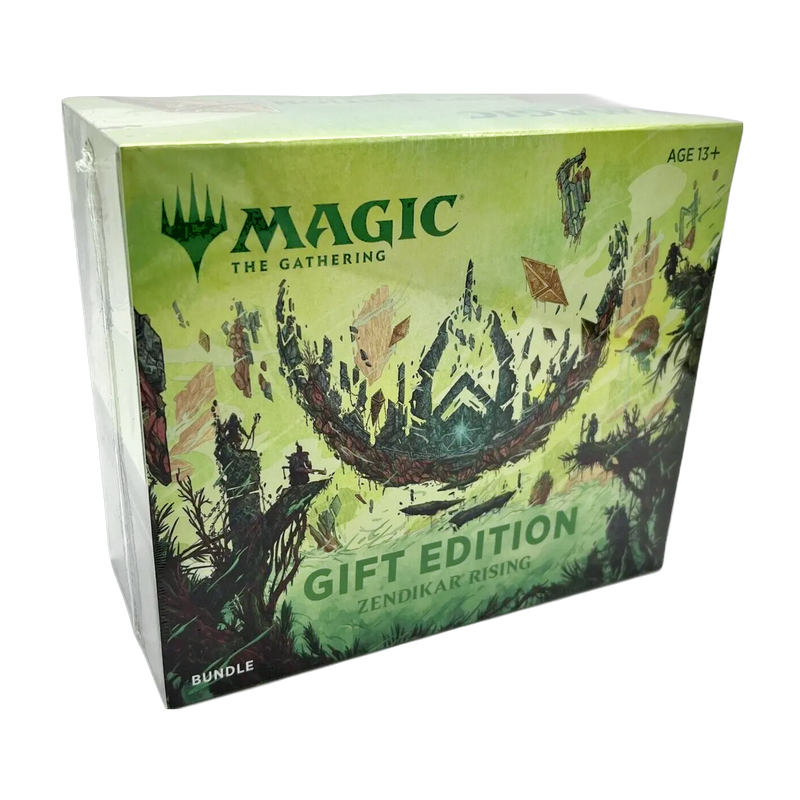 Zendikar Rising Gift Bundle | New, exclusive Magic: The Gathering collector's set with rare cards, vibrant artwork, perfec...