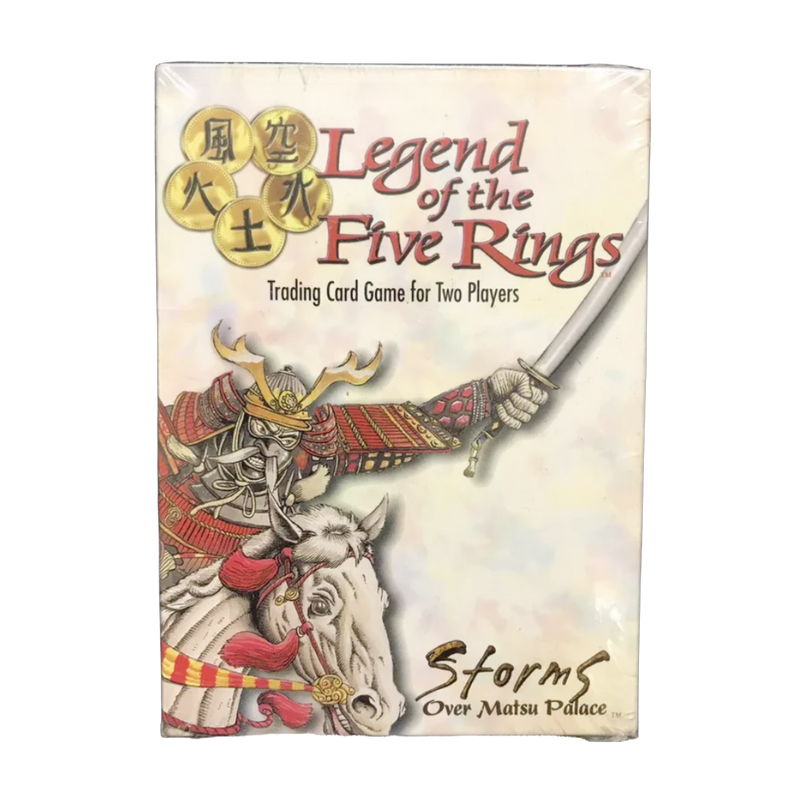 New Legend of the Five Rings Beginner Set, complete fantasy role-playing game starter kit, vibrant box art