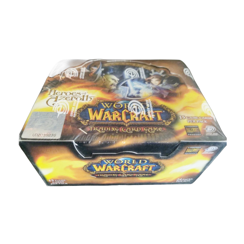 Buy new Heroes of Azeroth Booster Box for World of Warcraft TCG, featuring rare collectible cards, perfect for gamers and ...