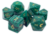 Vintage-inspired Old School Dice Packs in assorted colors, premium resin material, ideal for tabletop RPGs