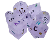 Vintage-inspired Old School Dice Packs in assorted colors, premium resin material, ideal for tabletop RPGs