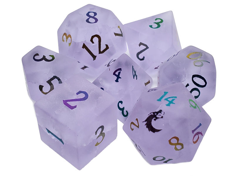 Vintage-inspired Old School Dice Packs in assorted colors, premium resin material, ideal for tabletop RPGs
