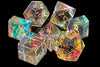 Old School Dice Packs in vibrant colors, polyhedral set for RPGs, durable acrylic, 20-piece collection