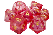 Vintage-inspired Old School Dice Packs in vibrant colors, premium acrylic, for board games and RPGs, 16mm size