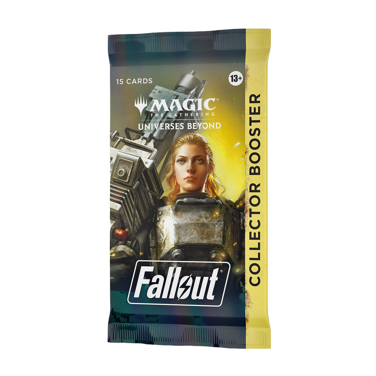 New Magic Fallout Collector Booster MTG pack, sealed, rare cards included, for collectors and gamers