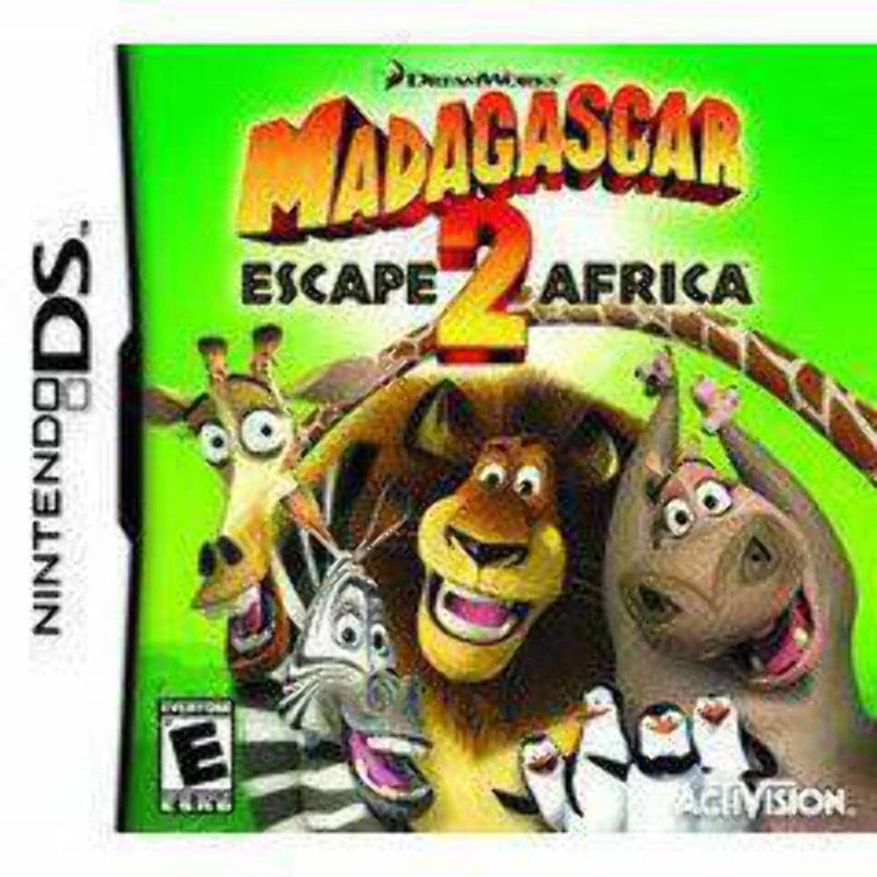 Madagascar 2 DS video game, family-friendly adventure for Nintendo DS, colorful graphics, engaging gameplay