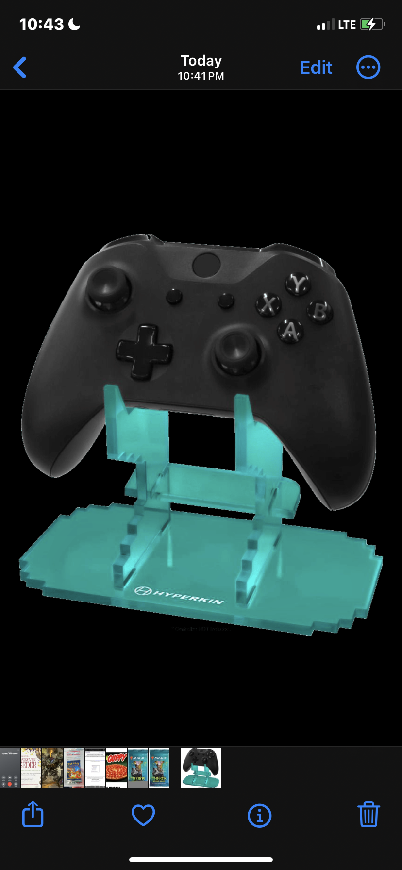 Pixel Art Controller Stand in vibrant colors, acrylic material, for gaming room decor, unique gift for gamers