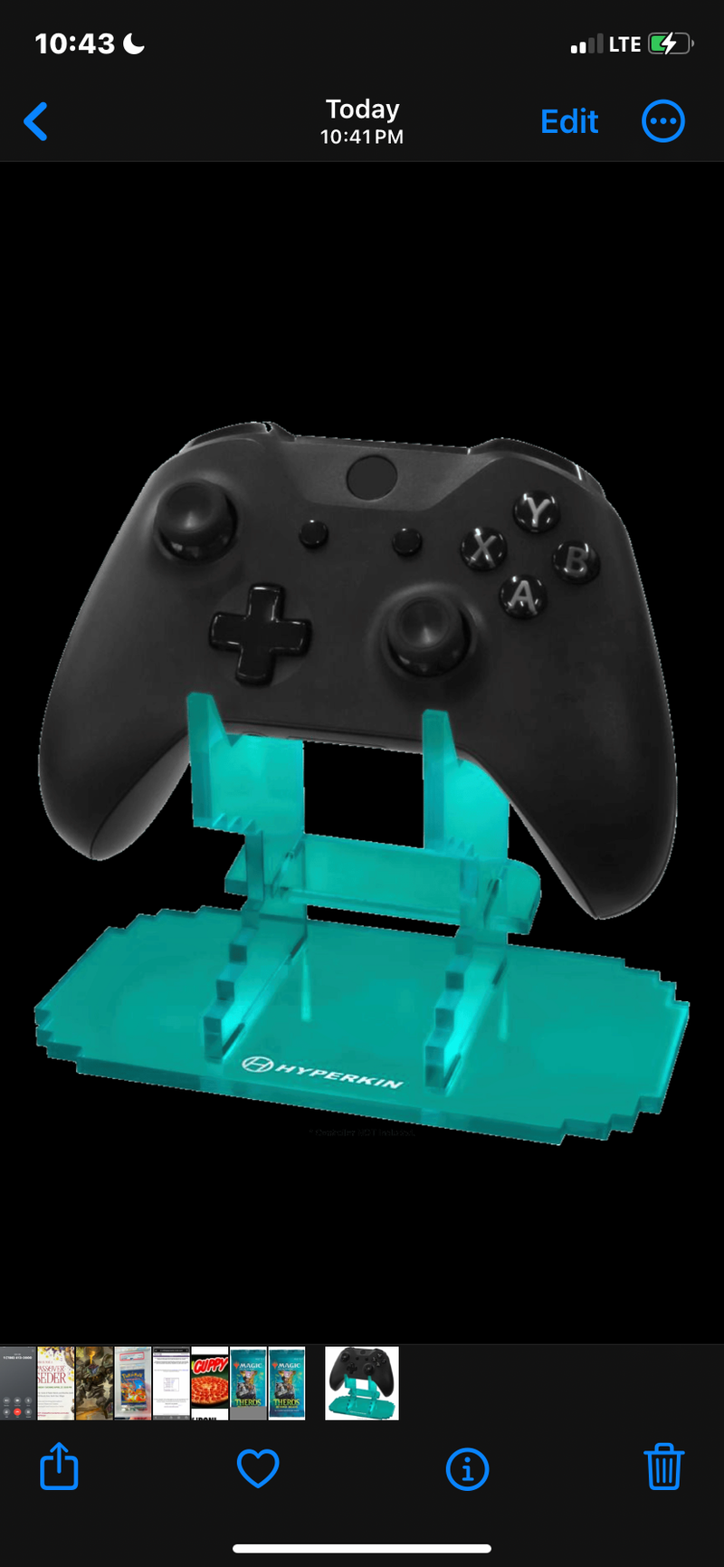 Pixel Art Controller Stand in vibrant colors, acrylic material, for gaming room decor, unique gift for gamers