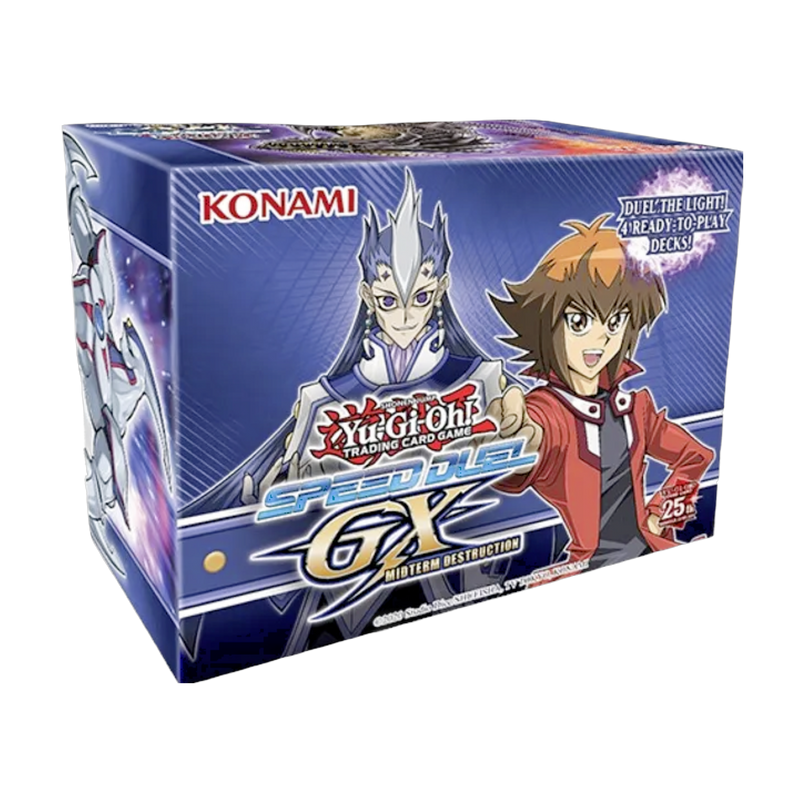 Yugioh Speed Duels GX Midterm Destruction game set, strategy card game for competitive play, collector's edition