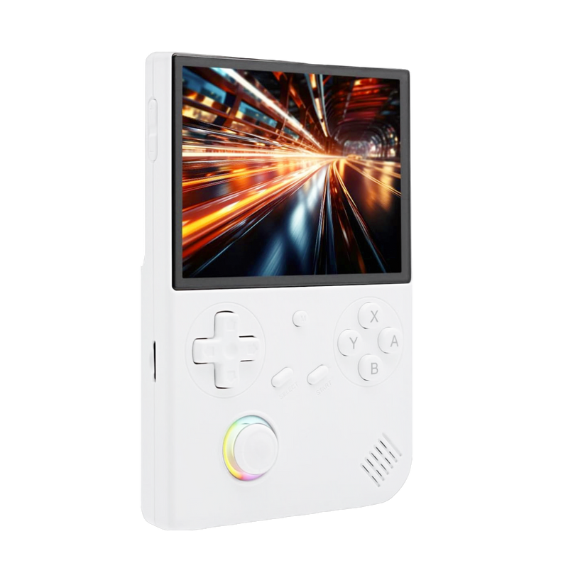 Buy Anbernic RG40XXV Emulator Console in sleek black, portable gaming device with HD display and multi-platform compatibil...