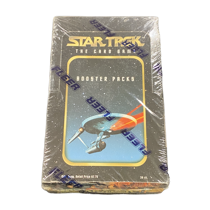 Buy new Star Trek the Card Game Booster Box, sealed collector's item, featuring exclusive cards and artwork