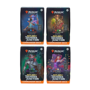 Magic the Gathering Outlaws of Thunder Junction Single Commander Deck, strategy card game for collectors and players