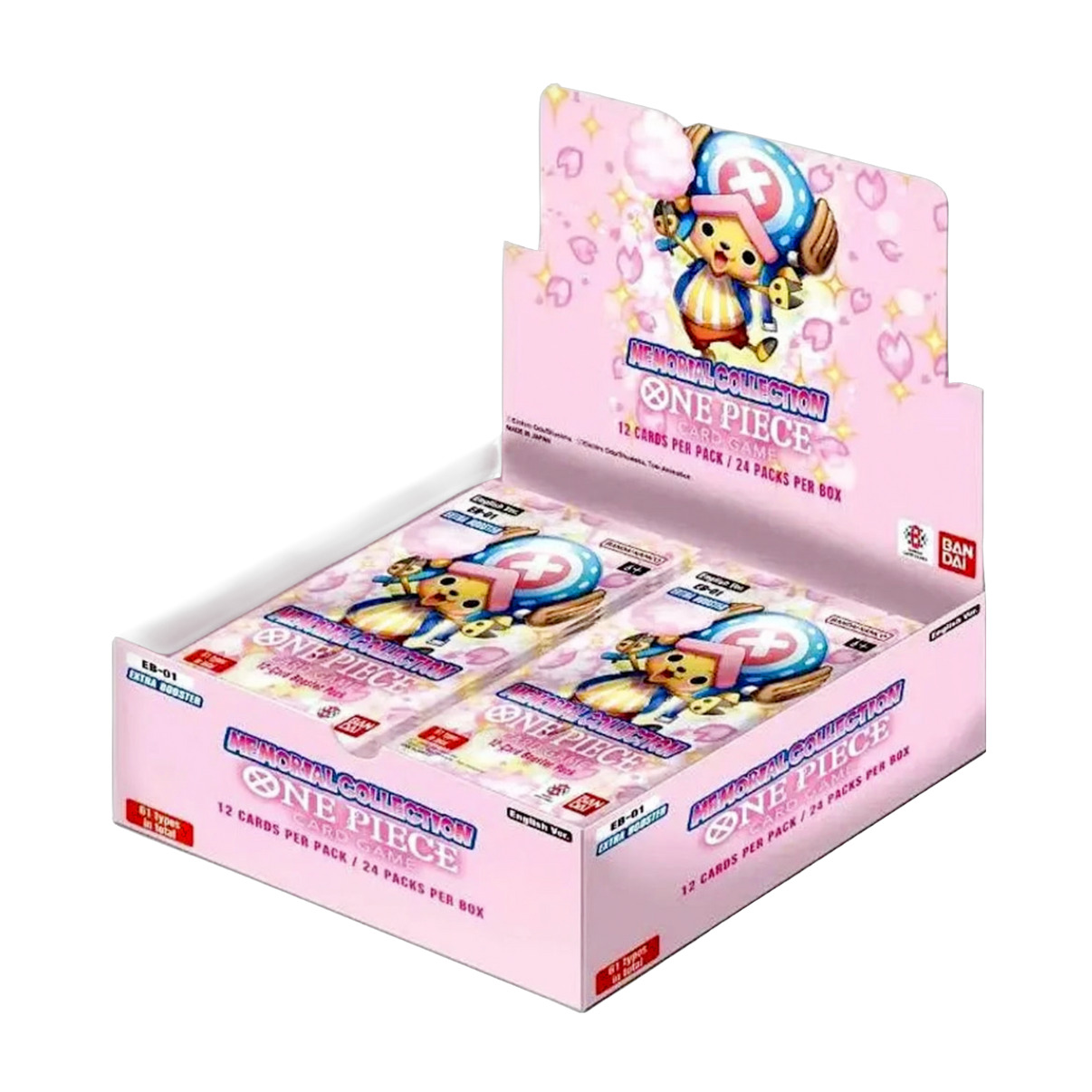 One Piece Extra Booster 01 Booster Box | New, collectible card game, sealed pack, anime-themed, latest edition