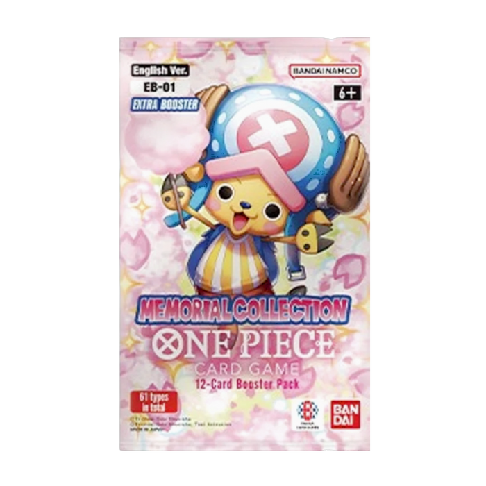 One Piece Extra Booster 1 Memorial Collection Booster Pack | New