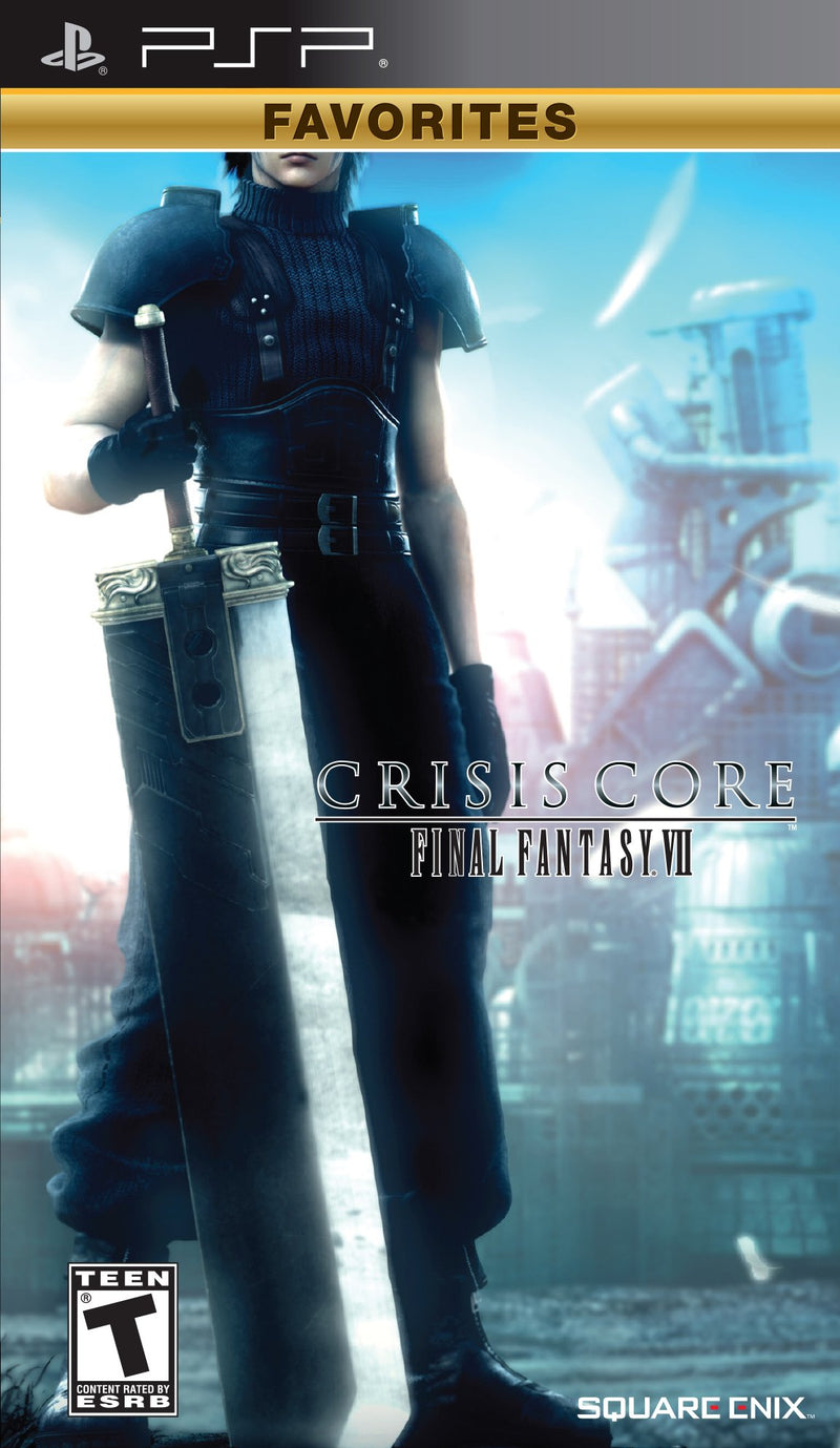 Final Fantasy Crisis Core PSP game, iconic RPG for PlayStation Portable, action-packed adventure