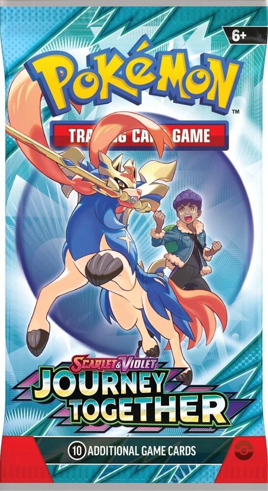 New Journey Together Booster Pack Pokemon featuring rare holographic cards, collectible edition