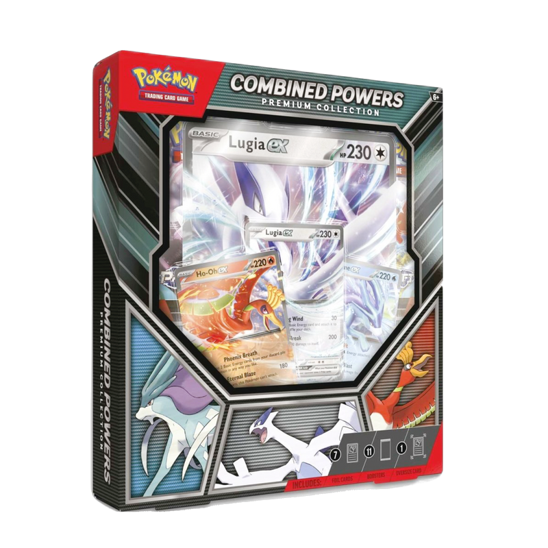 New Combined Powers Box Set Pokemon featuring exclusive cards, collector's items, and vibrant artwork for enthusiasts