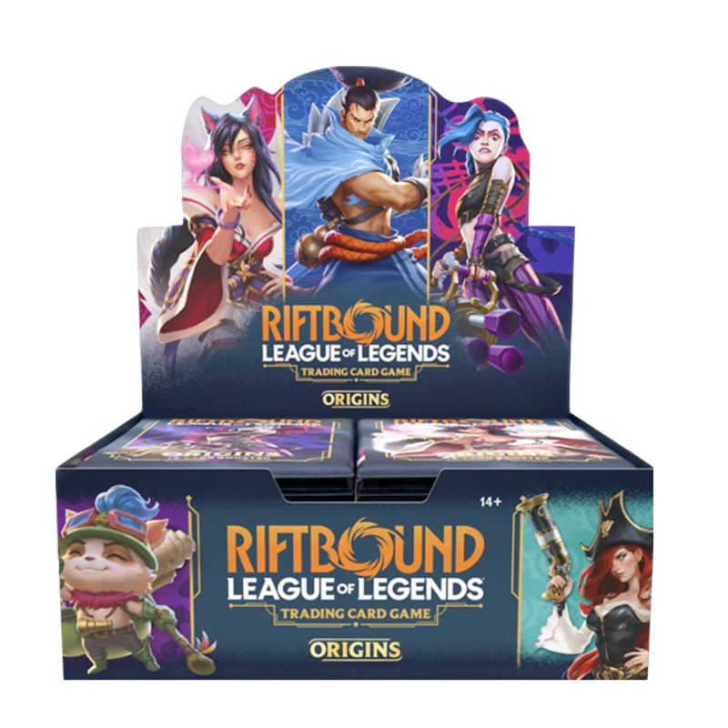 New Riftbound Origins Booster Box, collectible card game, sealed pack, fantasy-themed