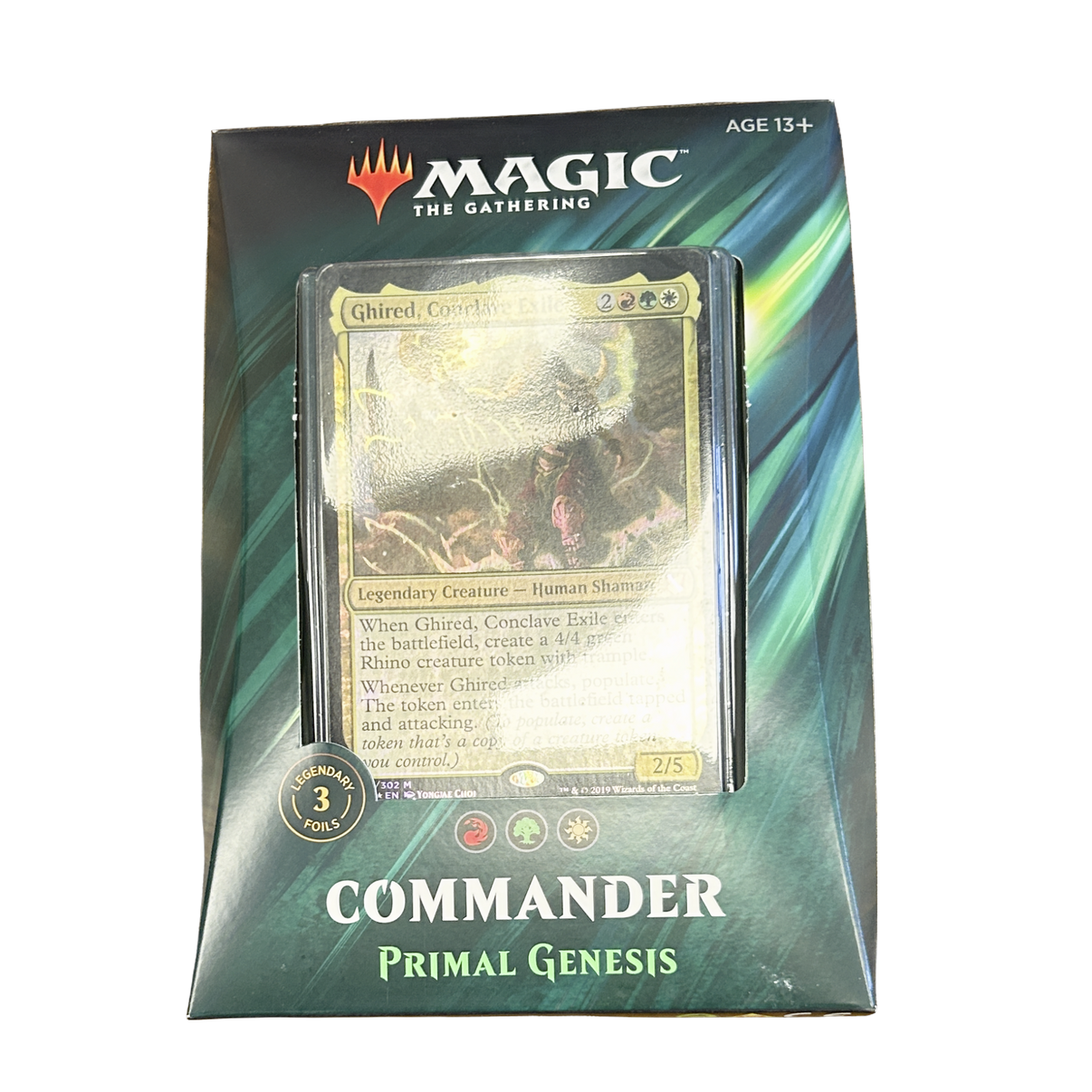Buy new Commander 2019 Single Commander Deck MTG, sealed collectible card game for strategy enthusiasts